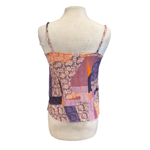 Lovestitch Womens Patchwork Print Cami Top S - Picture 3 of 8